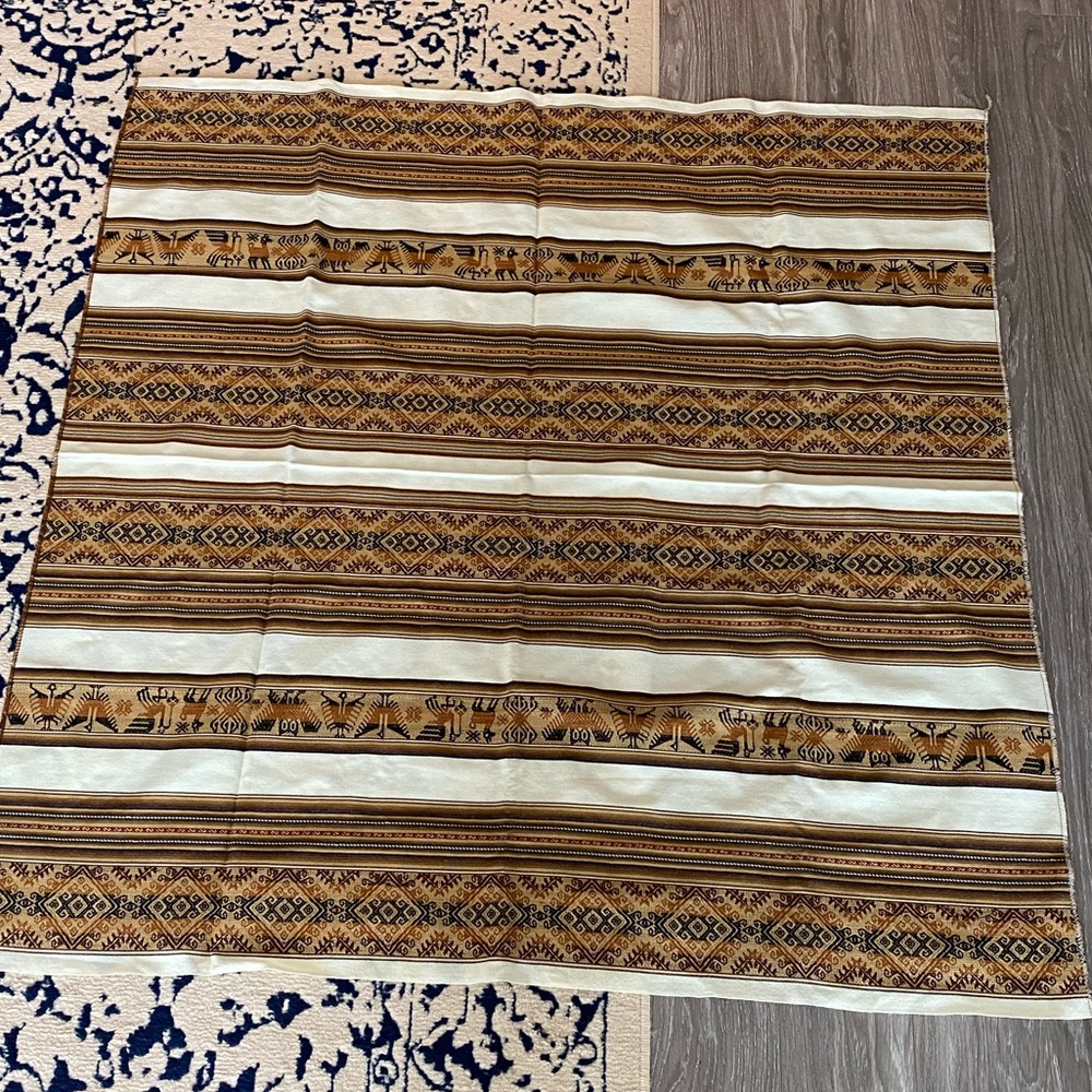 Handmade Peruvian textile